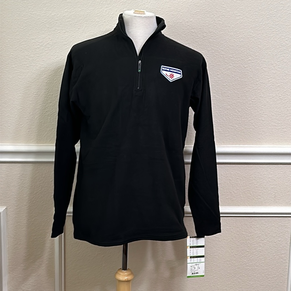 PolarMax 4.0 QUATTRO FLEECE 1/4 Zip - Black